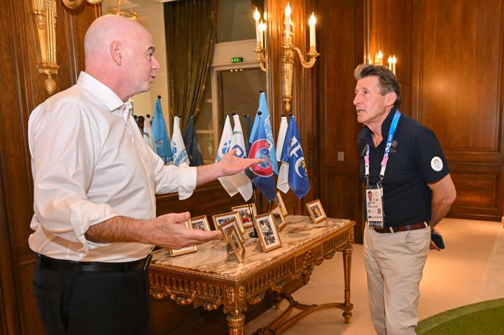 Meeting with World Athletics President Sebastian Coe