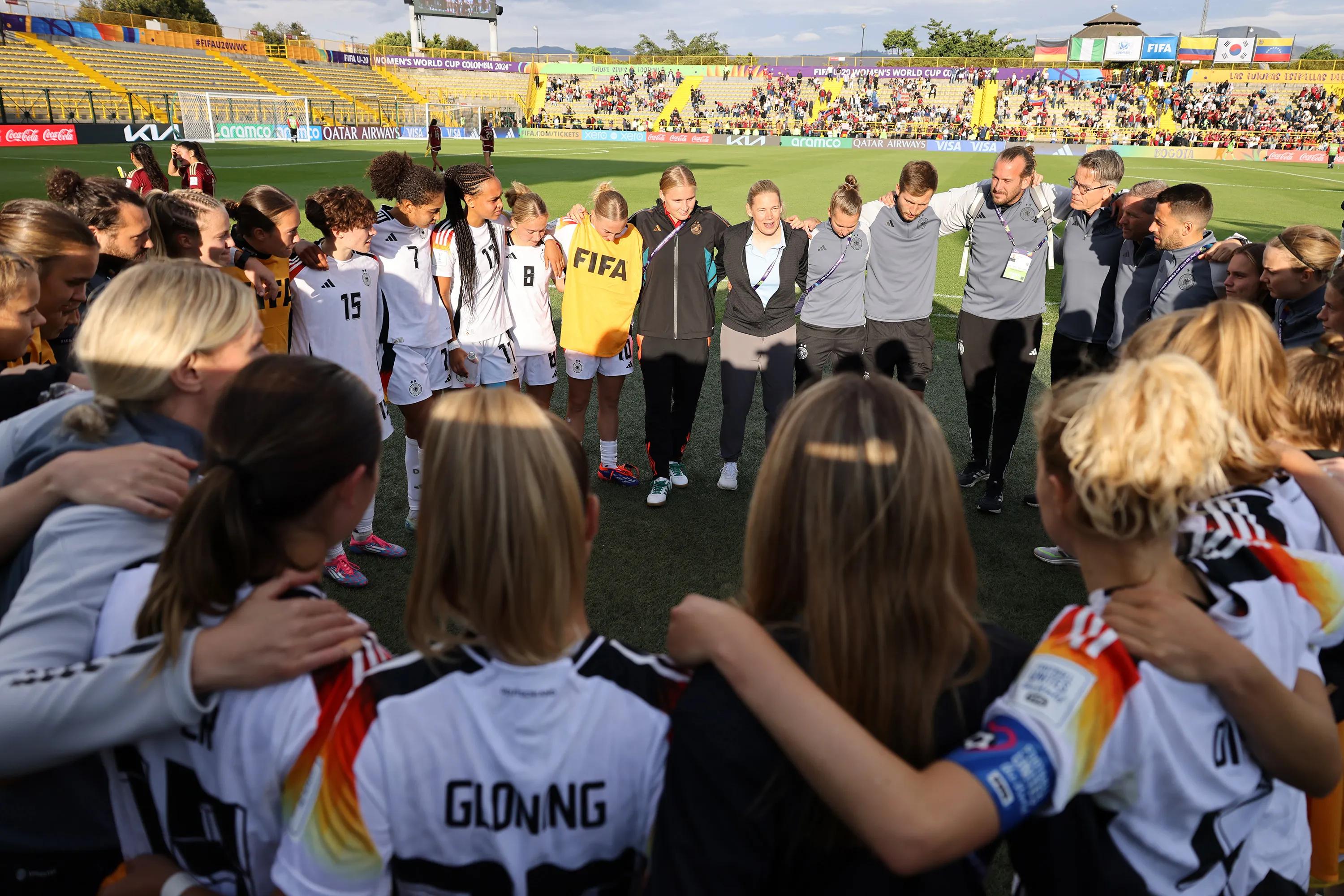 Germany's key Team spirit FIFA U20 Women's World Cup 2024