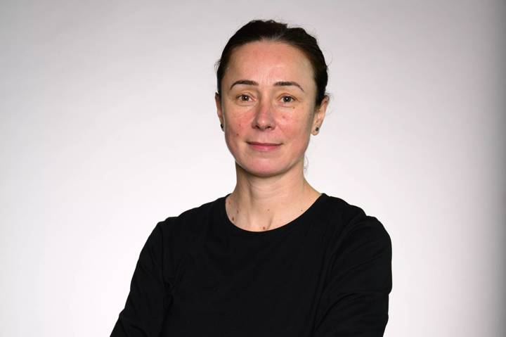 Lidija Stojkanovic during a Portrait session as part of the FIFA Coach Mentorship Programme