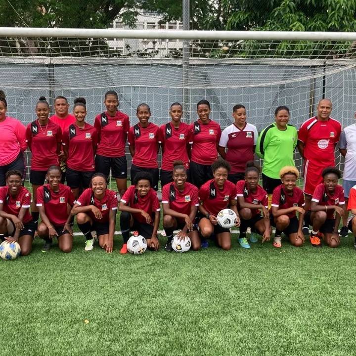 The Women's National Team of the Seychelles