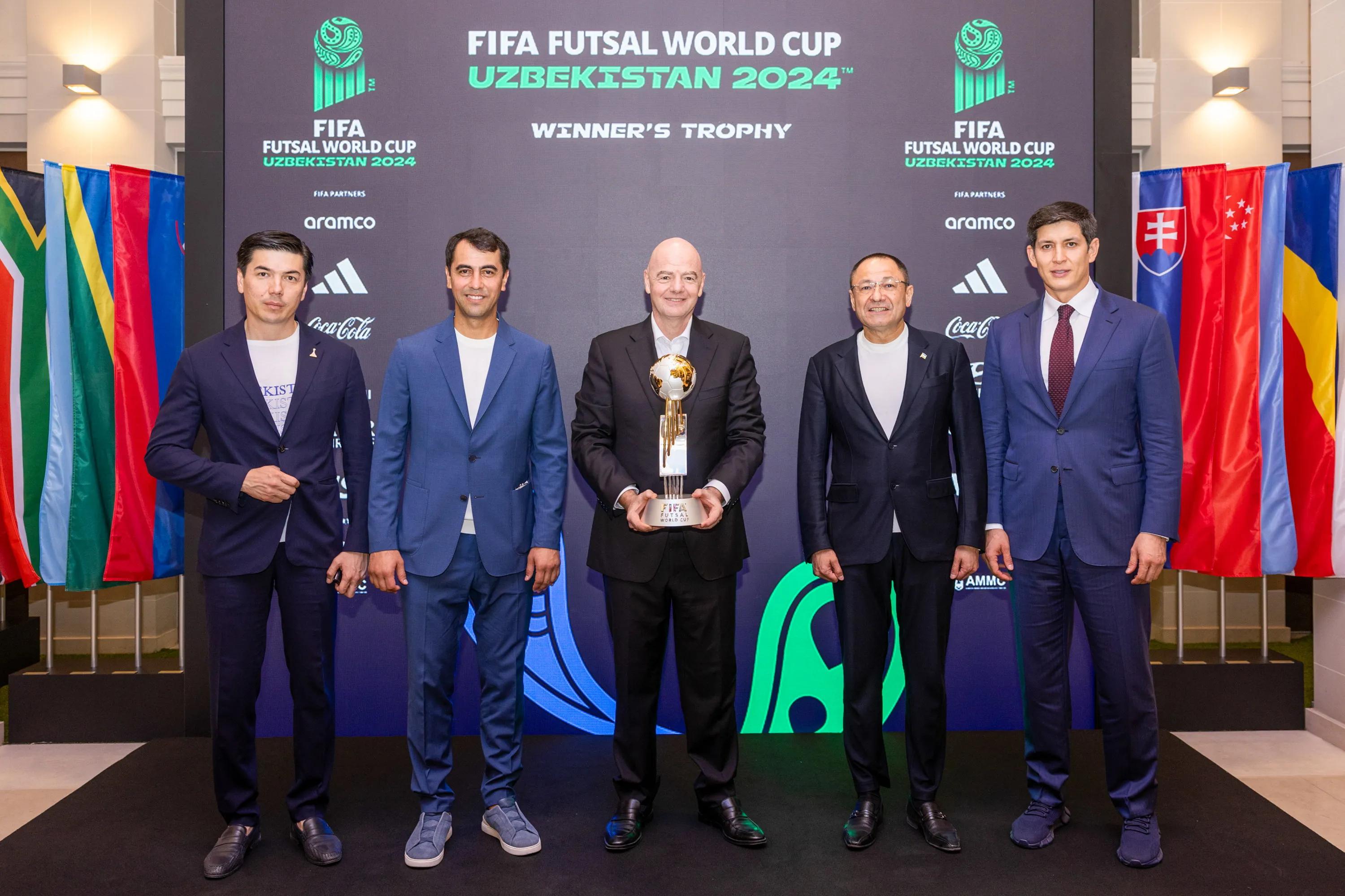 FIFA Futsal World Cup 2024™ Trophy Handover takes place in Paris