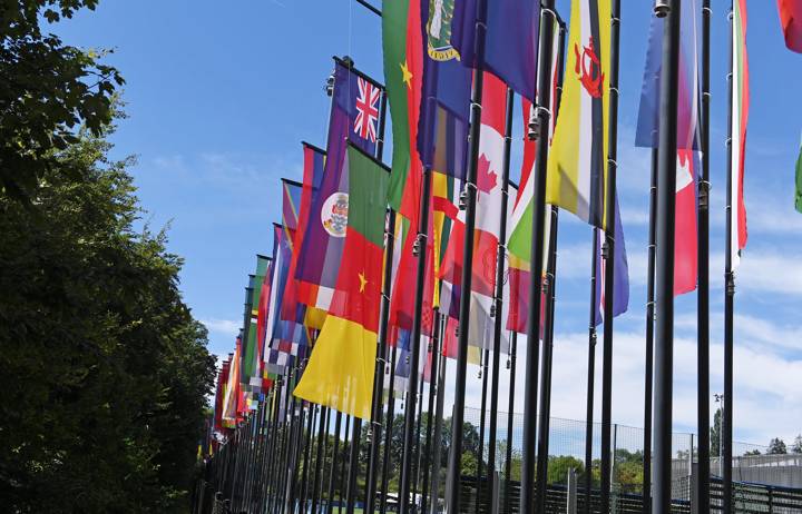 Flags at Half-Mast at Home of FIFA, Mourning Former FIFA President ad interim Issa Hayatou