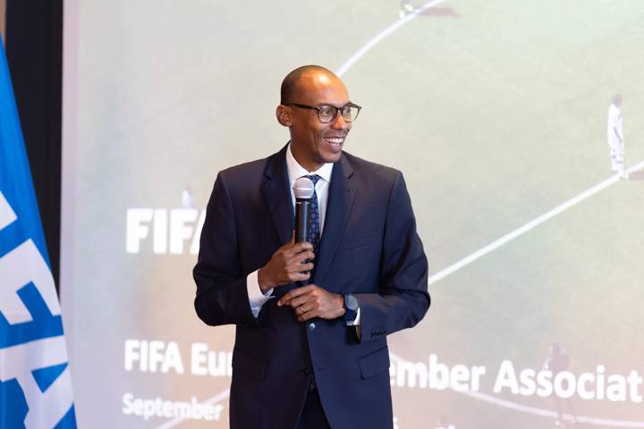 FIFA Chief Member Associations Officer Kenny Jean-Marie speaks 