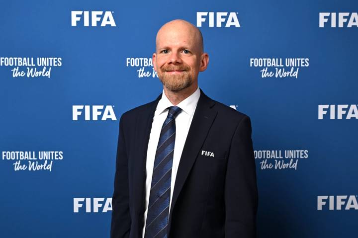 FIFA Secretary General Mattias Grafström