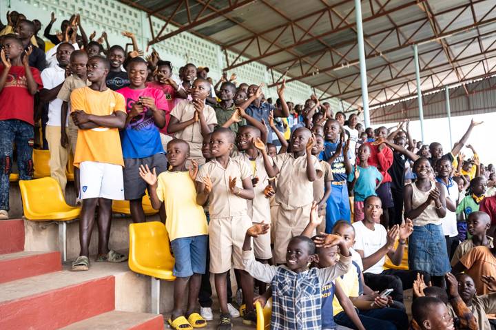 Football for Schools launch in Burundi 