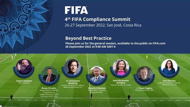 4th FIFA Compliance Summit flyer