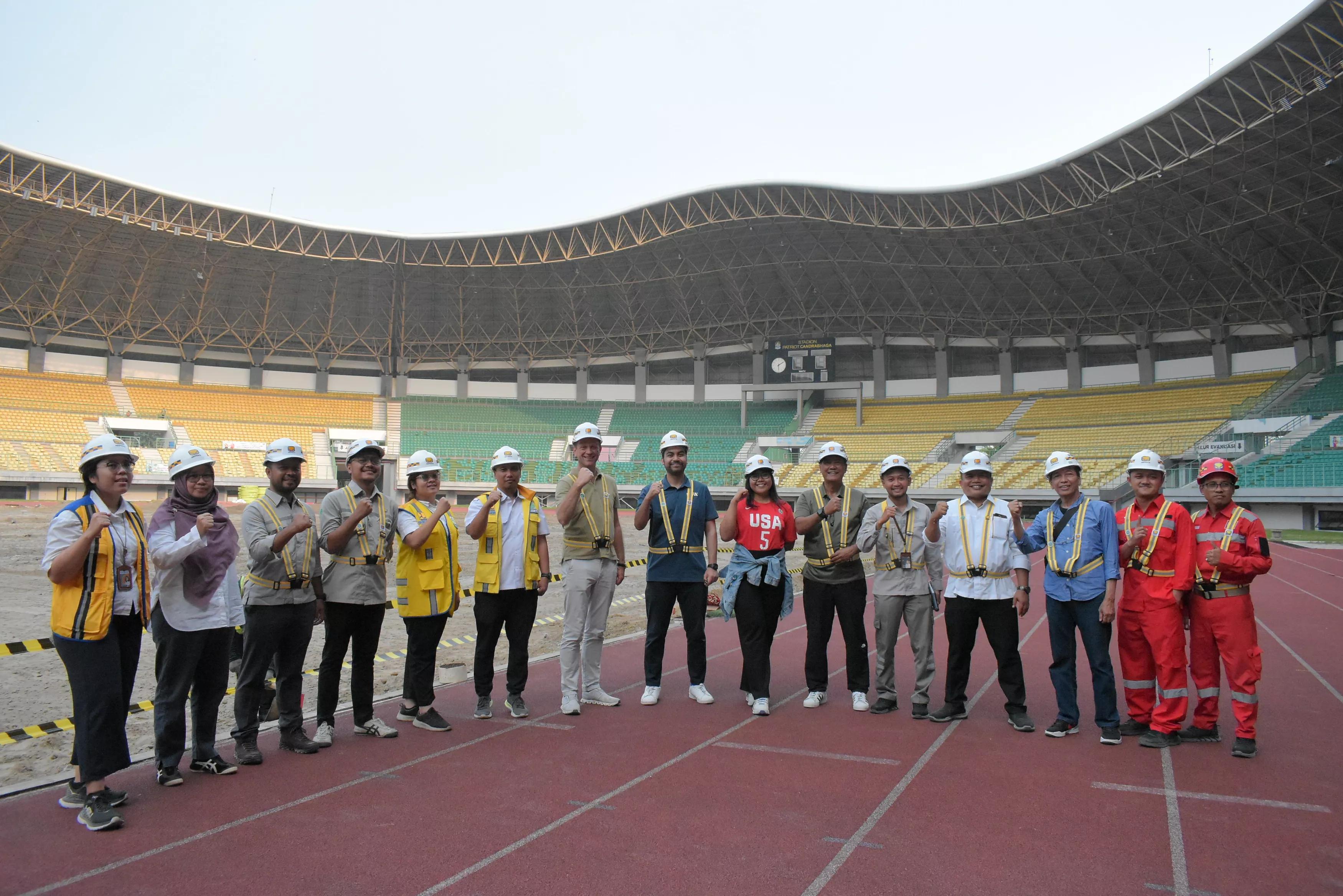 Dukungan organisasi FIFA untuk mengembangkan infrastruktur stadion di Indonesia