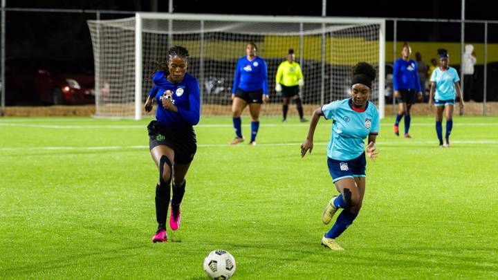 THE VALLEY, ANGUILLA - FEBRUARY 29: The inauguration of new infrastructure projects at Anguilla Football Association HQ on February 29, 2024 in The Valley, Anguilla. (Photo by Anguilla Football Association)