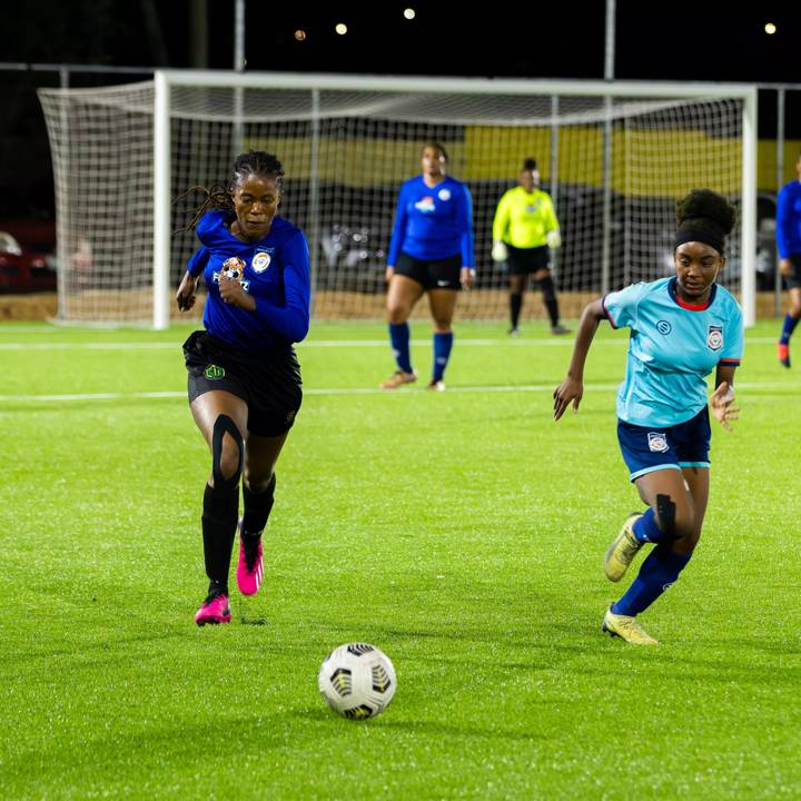 THE VALLEY, ANGUILLA - FEBRUARY 29: The inauguration of new infrastructure projects at Anguilla Football Association HQ on February 29, 2024 in The Valley, Anguilla. (Photo by Anguilla Football Association)