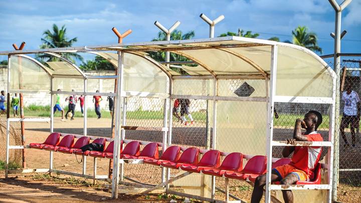 GBARNGA, LIBERIA - SEPTEMBER 27: A general view during the Liberia Infrastructure Projects at David Kuyon Stadium on September 27, 2022 in Gbarnga, Liberia. (Photo by Segun Ogunfeyitimi - FIFA/FIFA via APO)