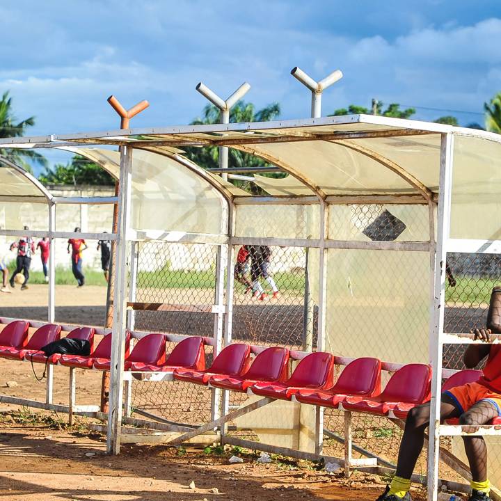 GBARNGA, LIBERIA - SEPTEMBER 27: A general view during the Liberia Infrastructure Projects at David Kuyon Stadium on September 27, 2022 in Gbarnga, Liberia. (Photo by Segun Ogunfeyitimi - FIFA/FIFA via APO)