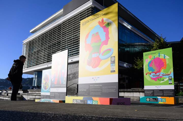 2023 FIFA Women's World Cup Poster Launch, Wellington / Te Whanganui-a-Tara