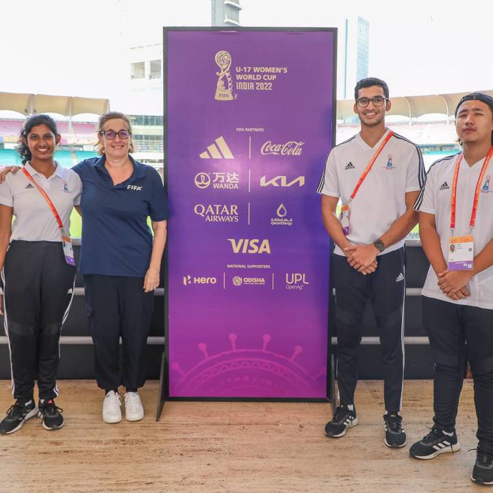 Safeguarding Volunteers making history at FIFA U-17 Women’s World Cup India 2022™