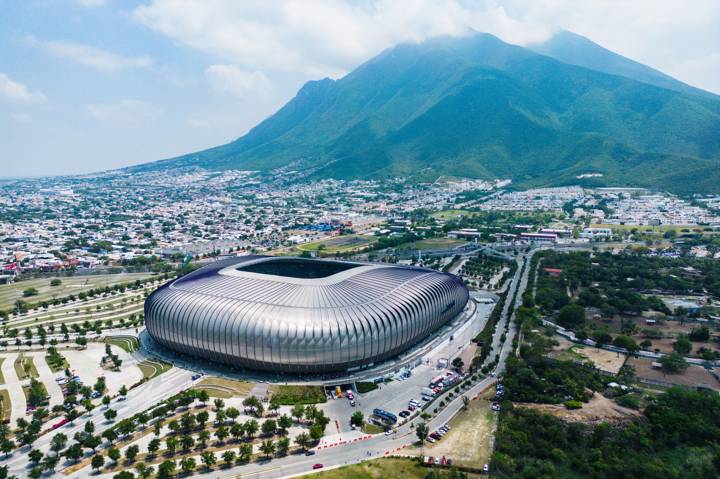 Aerial Views of Monterrey Ahead of 2026 FIFA World Cup