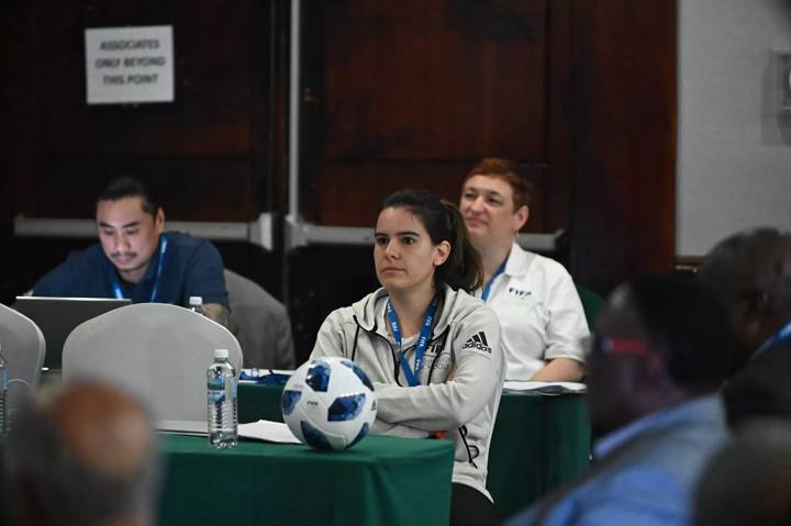 Football for Schools workshop in Jamaica