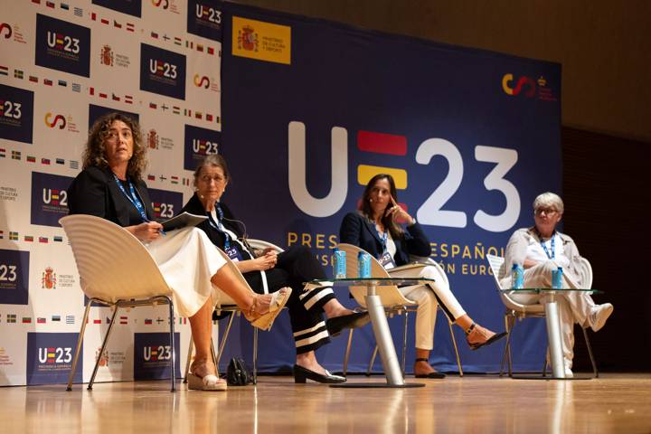 Joyce Cook, FIFA Senior Advisor to the President's Office, participated in one of the panel discussions