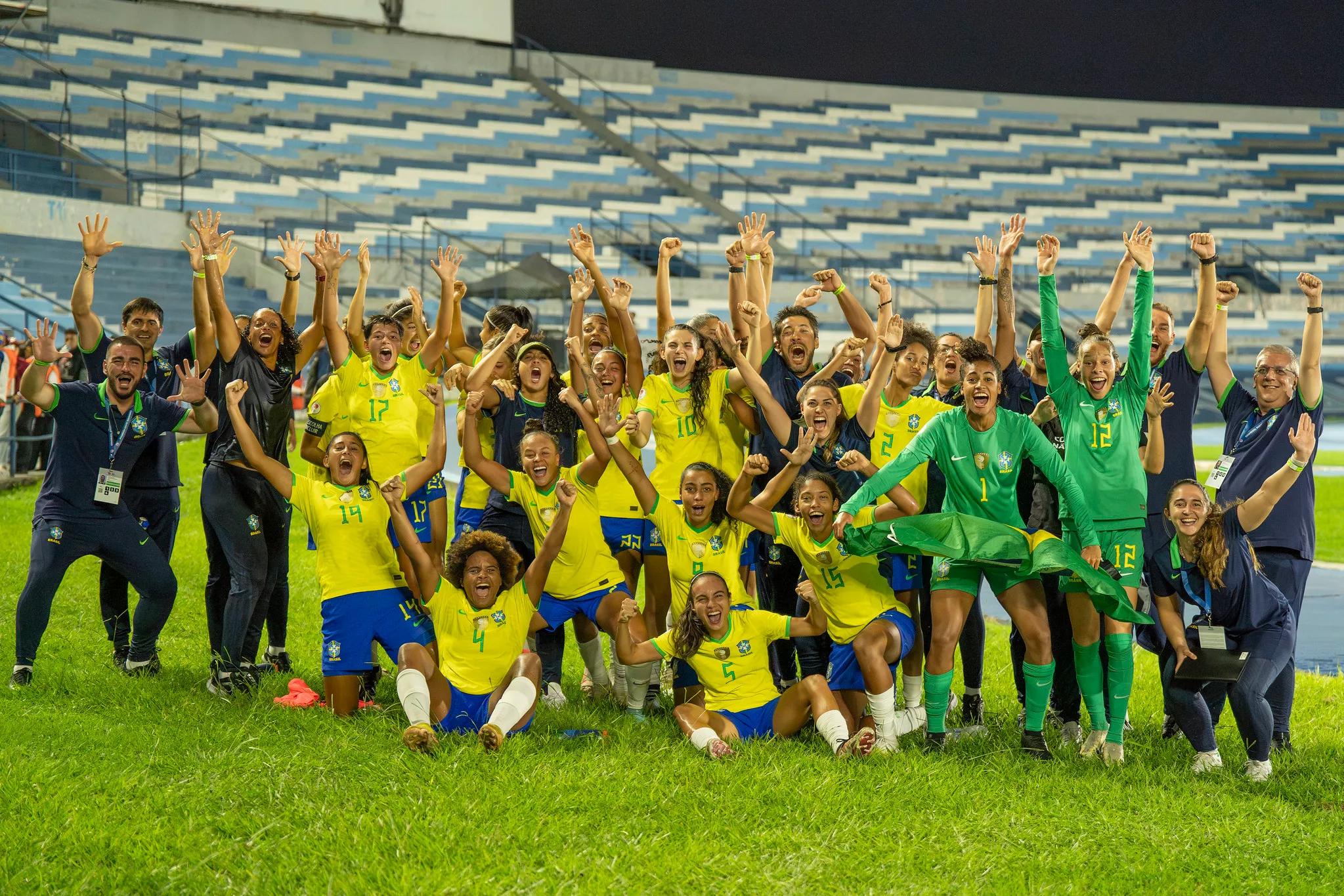 SulAmericano Feminino Sub20 Brasil é campeão, Argentina e Paraguai