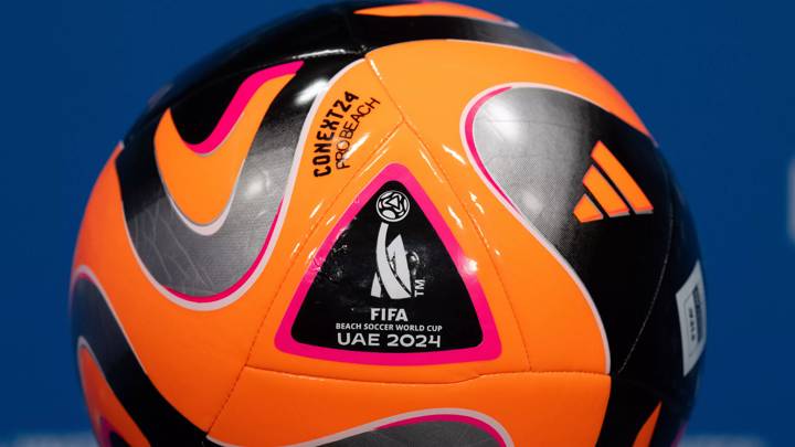 ZURICH, SWITZERLAND - NOVEMBER 24: A detailed view of the FBSWC Official Match Ball at HoF, Home of FIFA on November 24, 2023 in Zurich, Switzerland. (Photo by Harold Cunningham/FIFA)