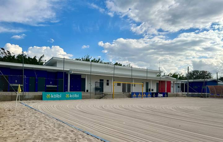 A view during the Inauguration of Women's Dorm and Beach Soccer Facility at Costa Rican Football Federation's Sports Complex