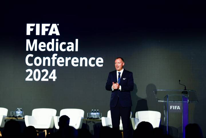 FIFA Director of Medical Andrew Massey during the FIFA Medical Conference 2024 